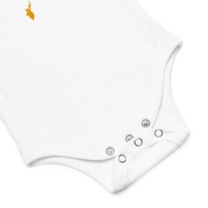 détails boutons pression body bébé en coton