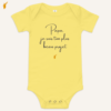 Body bébé plus beau projet papa